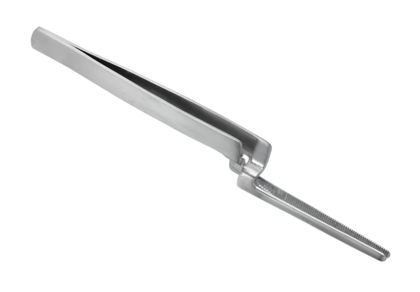 Pinzette abgewinkelt dünn