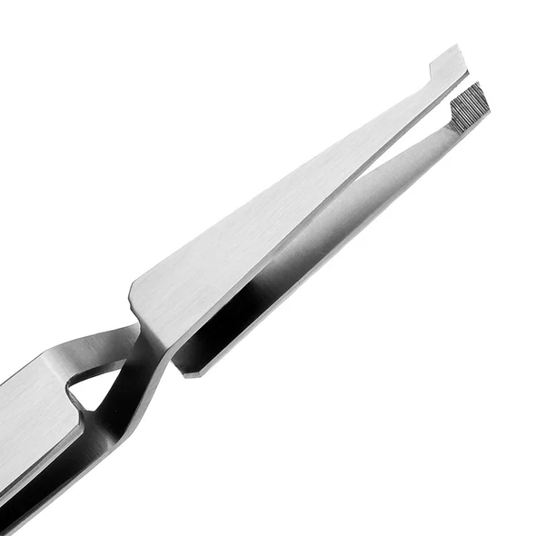 Bracket Pinzette mit quadratische Spitze