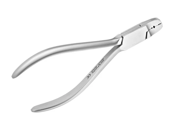 Lingual Bogenbiegezange mit Führungsrillen