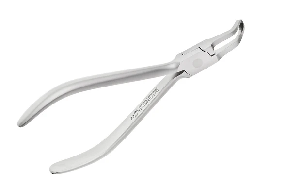 Bracketentfernungszange abgewinkelt mit Karbid