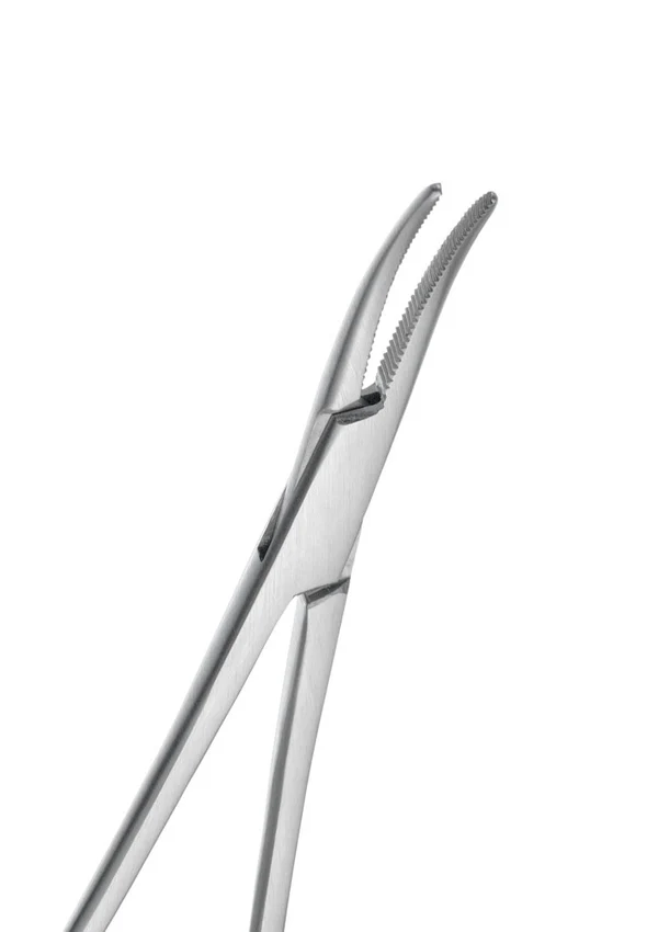 Mosquito-Klemme, gebogen